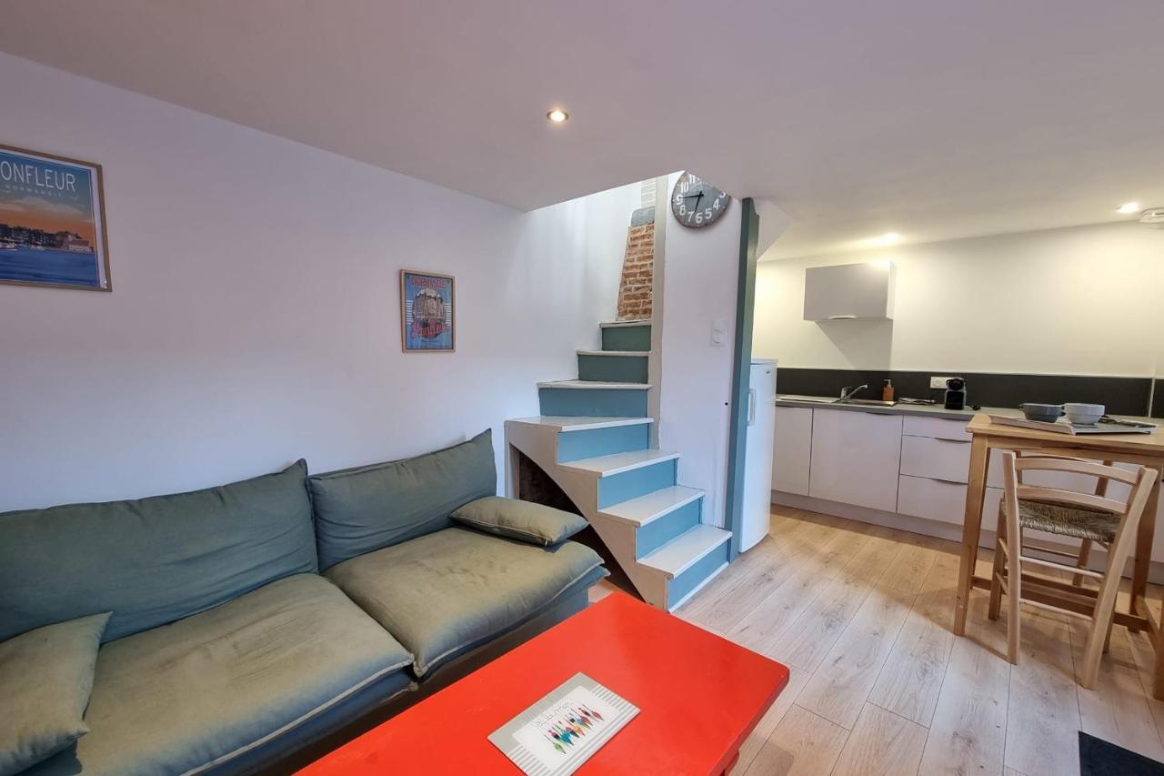 Les Chabannettes - Maisonette & Terrace 2P - Heart Of Honfleur Luaran gambar