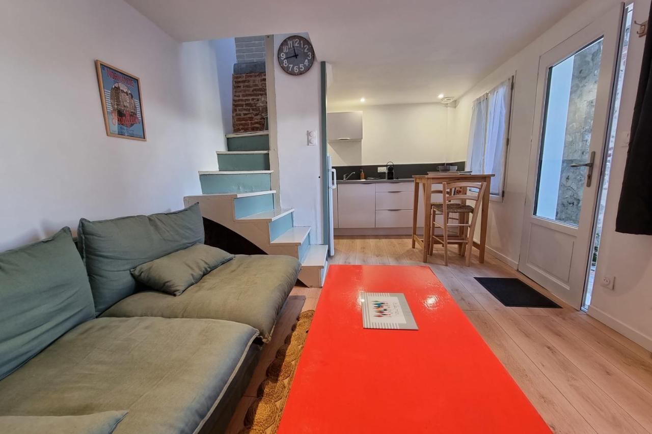 Les Chabannettes - Maisonette & Terrace 2P - Heart Of Honfleur Luaran gambar